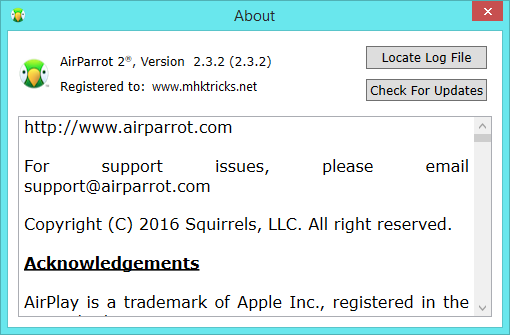 airparrot serial number for windows