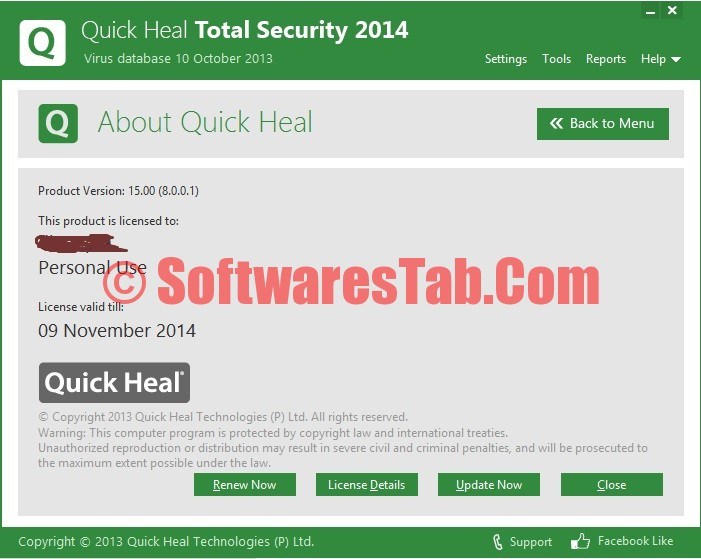 Quick heal total security 2015 serial key txt
